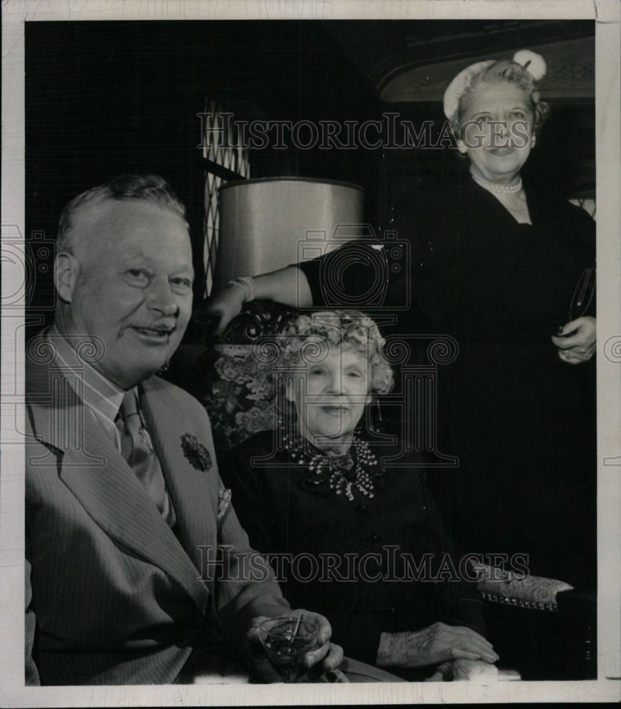 1957 Roger Mead, Mrs. John Anthony Cook and - Historic Images