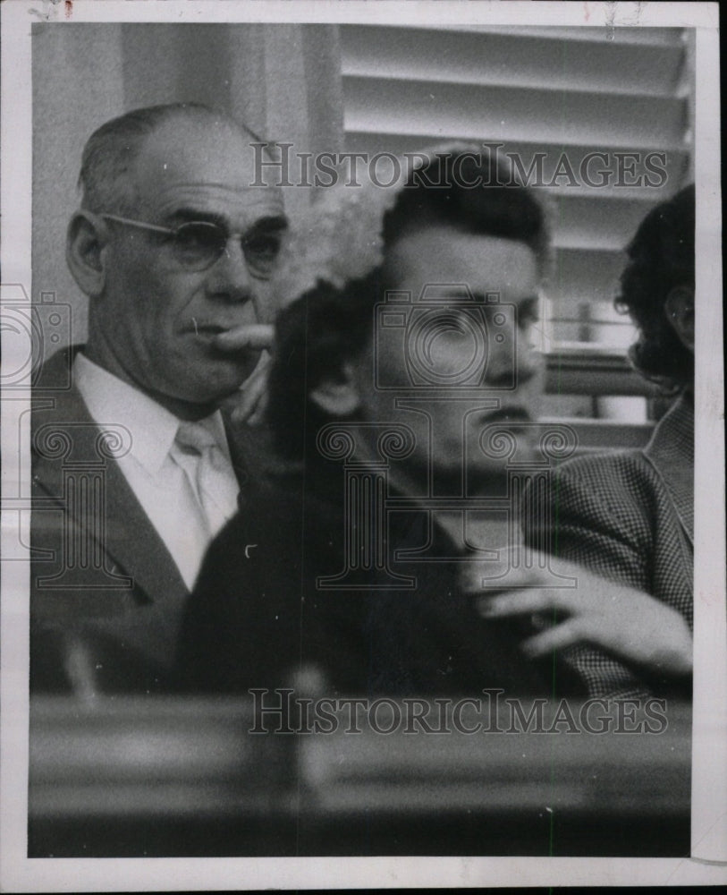 1956 Paul Warner Mrs Della Welton - Historic Images