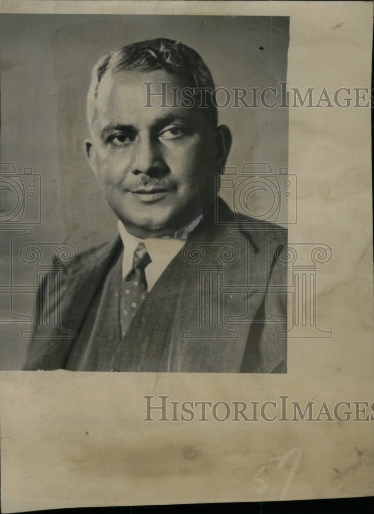 1948 Indian Ambassador to the US Sir Benega - Historic Images