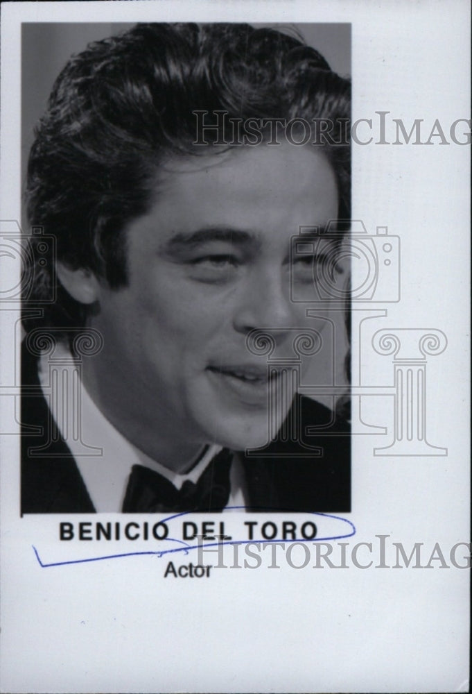 2001 Benicio Del Toro - Historic Images