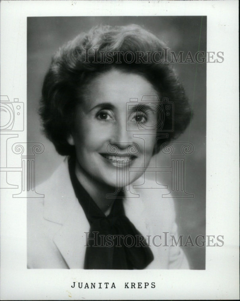 1991 Juanita Kreps Business Executive U.S. - Historic Images