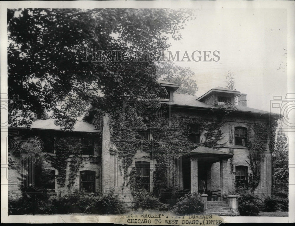 1934 Murder House - Victim Buried Inside 1934 John S. Labatt Kidnap Victim House Sar - Historic Images
