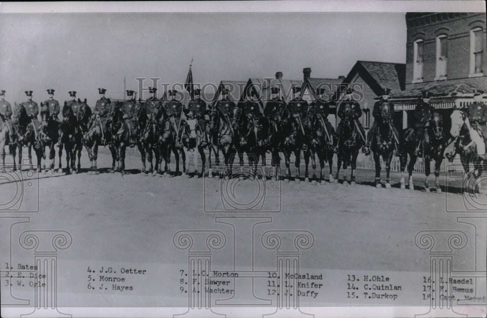 1959 Lewis Knifer Horse Parade Bates Dice O - Historic Images