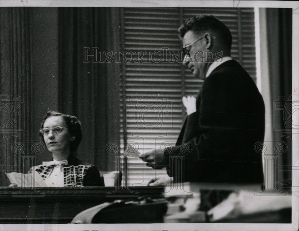 1965 Press Photo Caroline Martin John Gibbons timer fir- RSA01901 - Historic Images