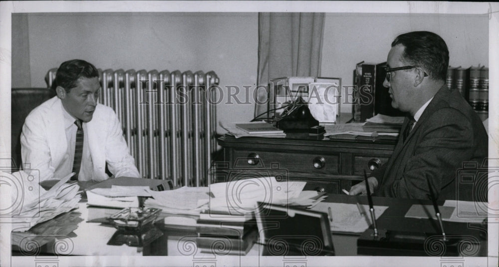 1956 Judge Joseph McDonald Donald Hanna Gra - Historic Images