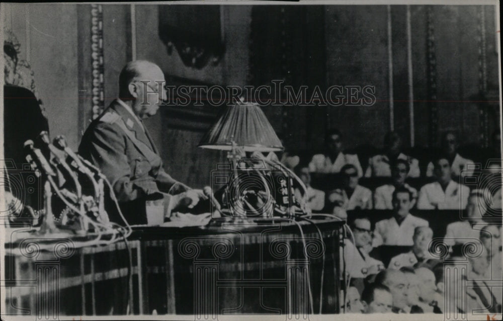 1966 Press Photo Generalissimo Francisco Franco Spanish- RSA02331 - Historic Images