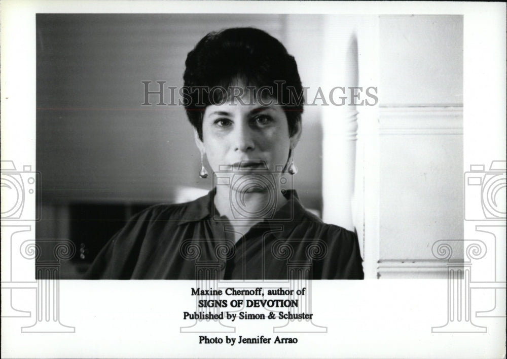 1993 Maxine Chernoff American Novelist Writ - Historic Images