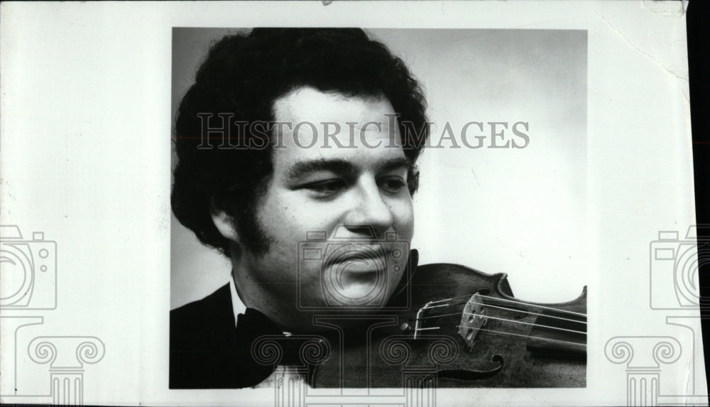 1981 Press Photo Musician Itzak Perlman- RSA02439 - Historic Images