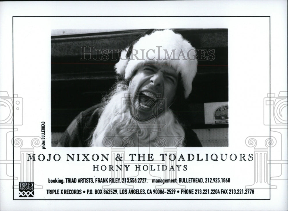 1995, Psychobilly Musician Mojo Nixon- RSA02505 - Historic Images