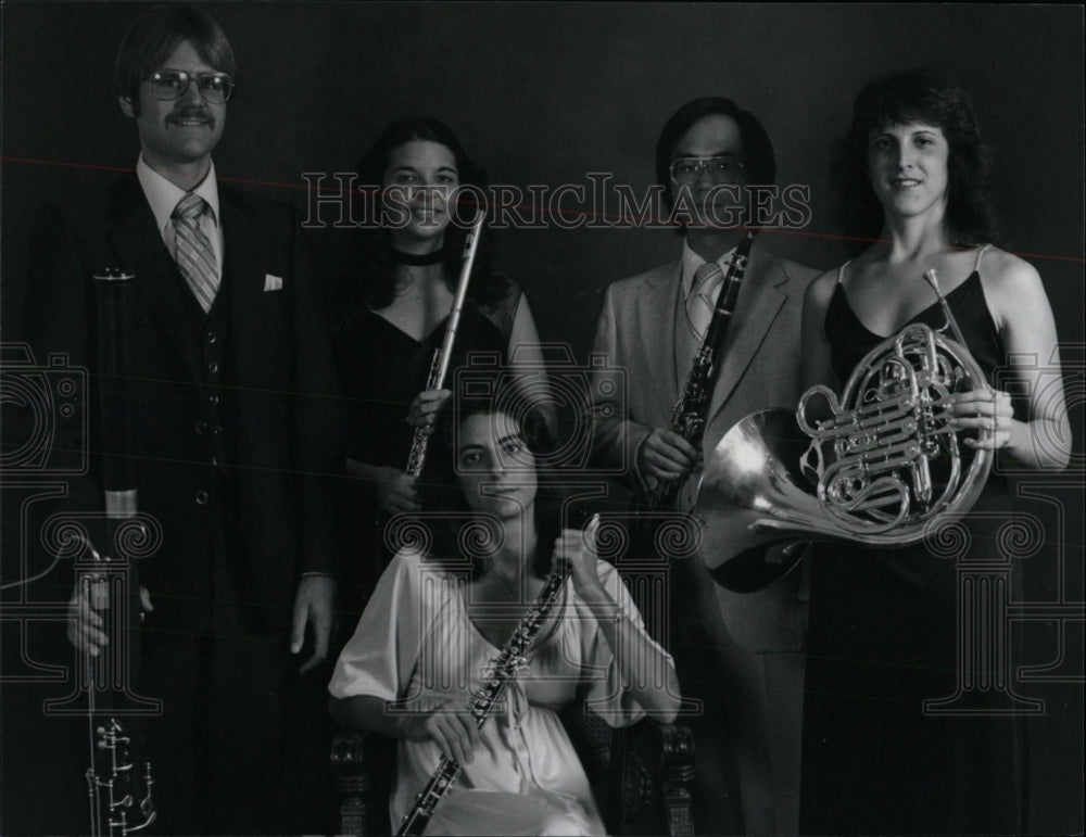 1981 Pastiche Wind Quintet - Historic Images