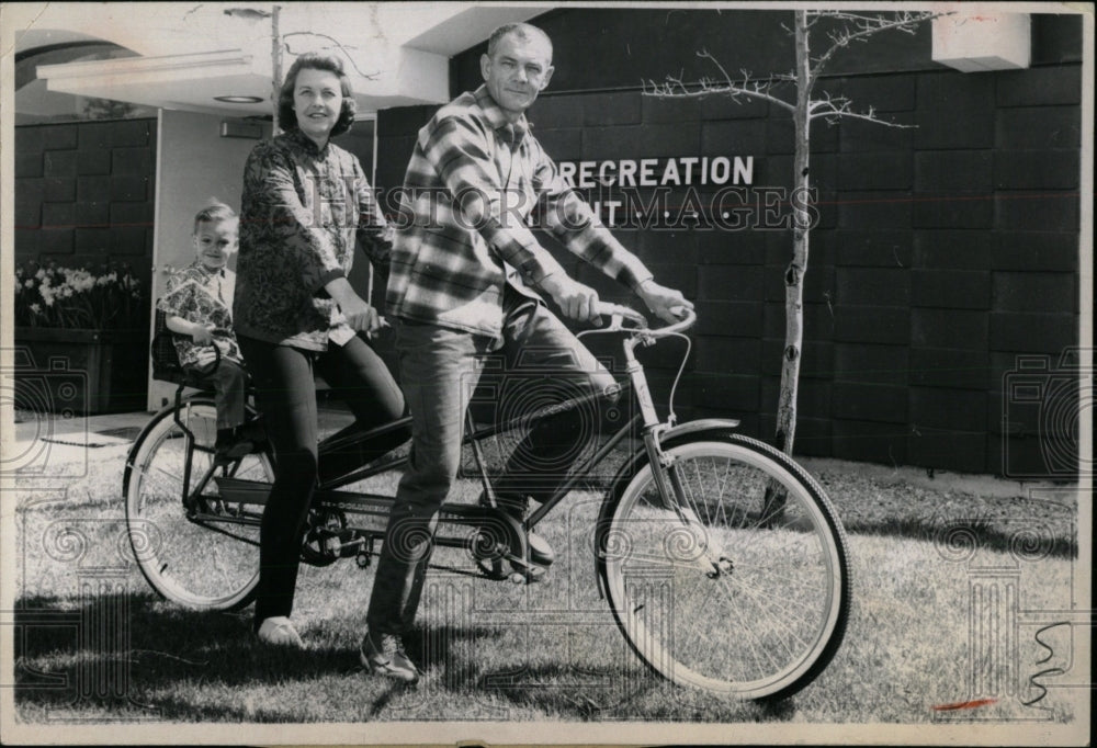 1967 National Bicycle Month  Darren Ray Mrs - Historic Images