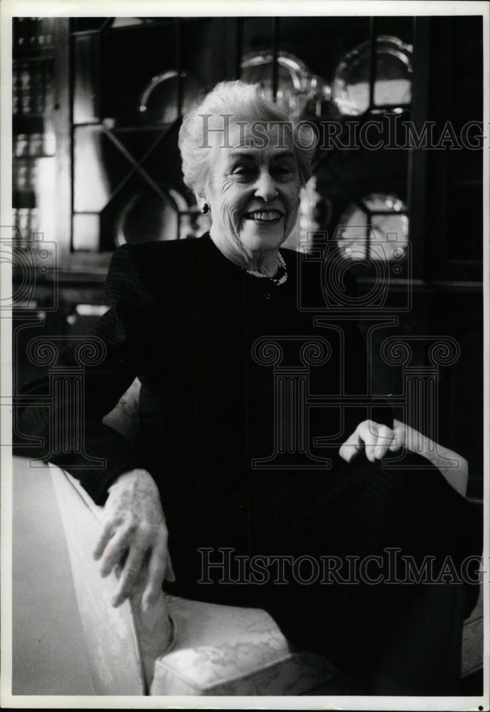 1989 Press Photo Michigan Lt Gov Martha Griffiths- RSA02949 - Historic Images