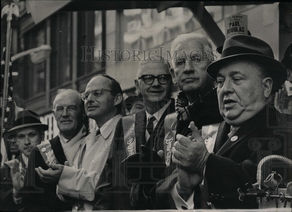 1966 President Johnson Chicago Richard Jack - Historic Images
