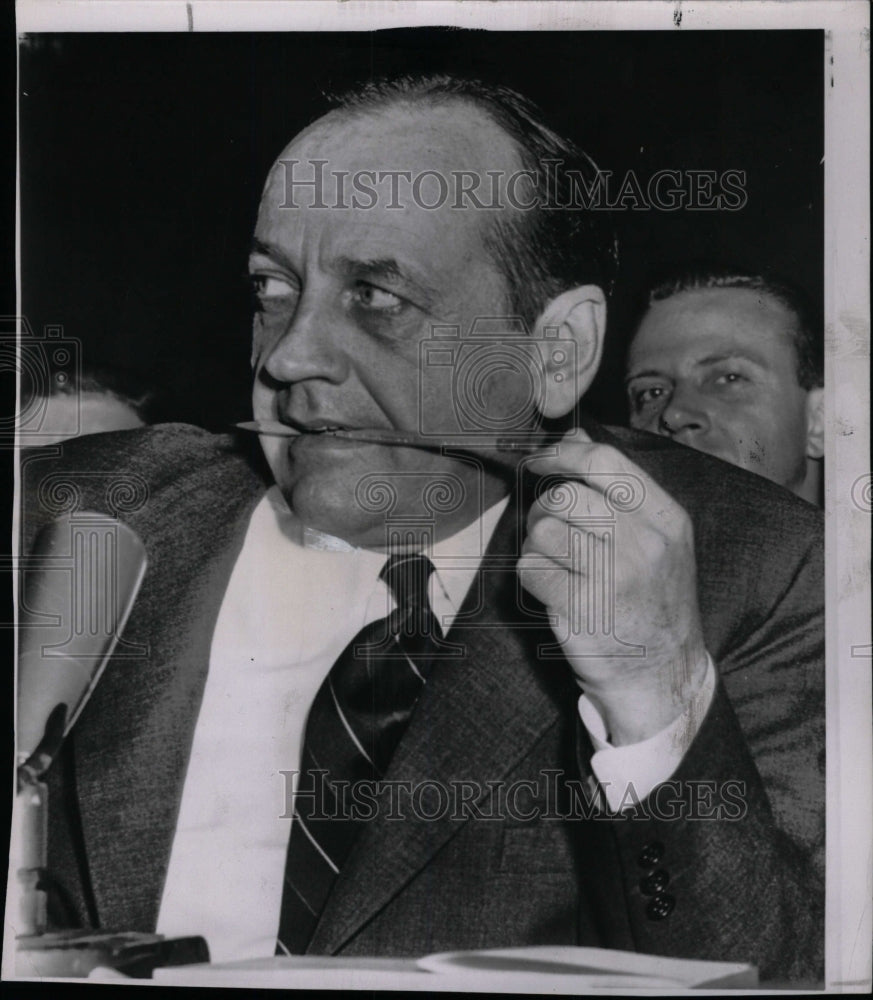 1954 Press Photo Joseph McCarthy John G Admas- RSA03125 - Historic Images