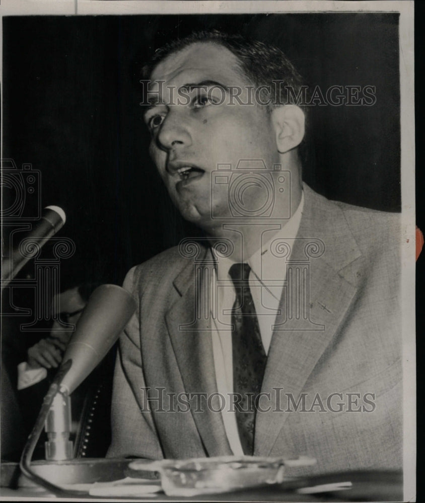 1954 Press Photo McCarthy&#39;s committee United States Arm- RSA03129 - Historic Images