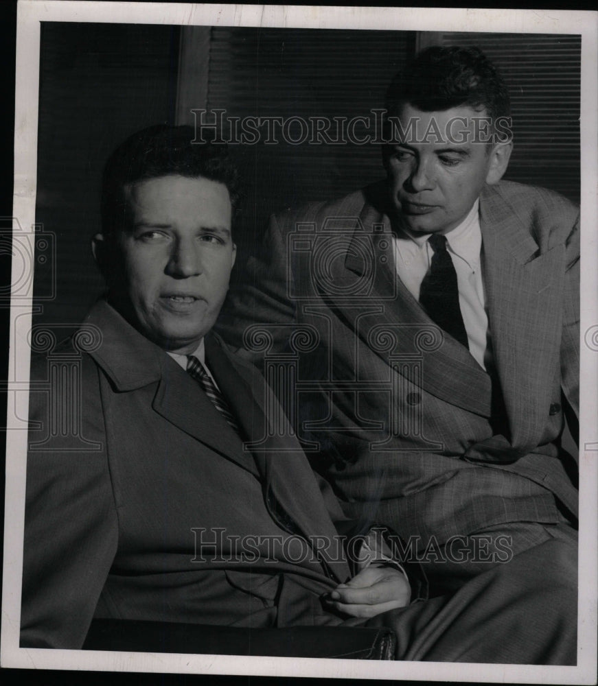 1954 Press Photo Douglass Cater, Author And Editor- RSA03137 - Historic Images