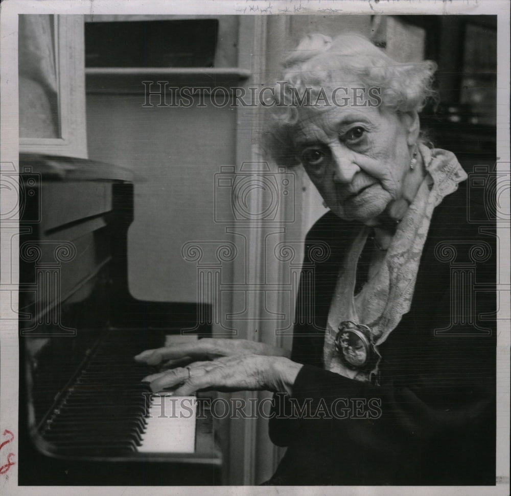 1950 Press Photo Mrs. Mary Butler Brown Denver Socialit- RSA03153 - Historic Images