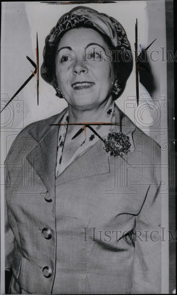 1964 Press Photo William Hasebrook Women Club President- RSA03409 - Historic Images