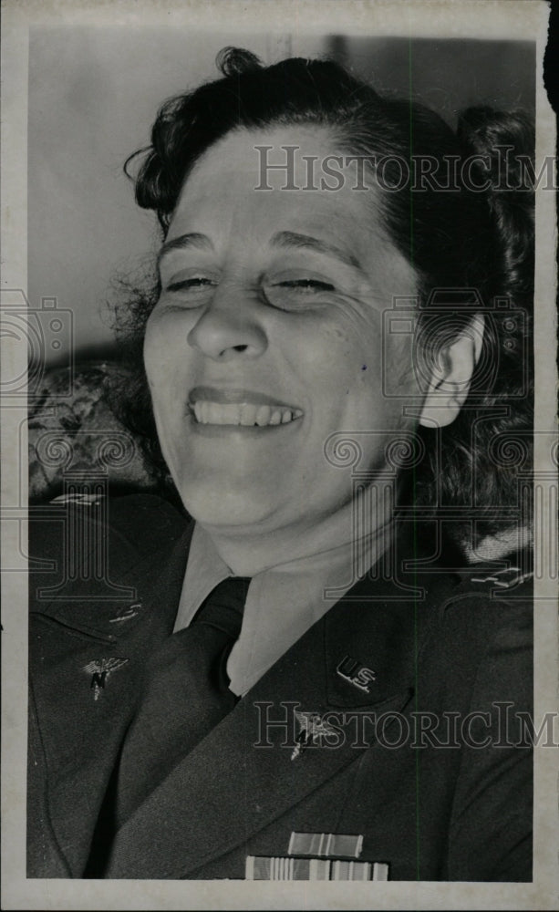 1946 Captain Jean Truckey Detroit Nurse - Historic Images