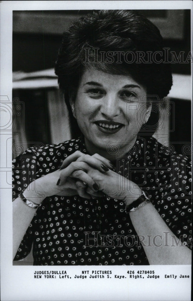 1984 Judith S. Kay New York Judge - Historic Images