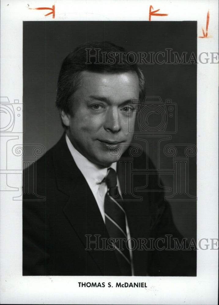 1987 Thomas McDaniels Business Executive-Historic Images