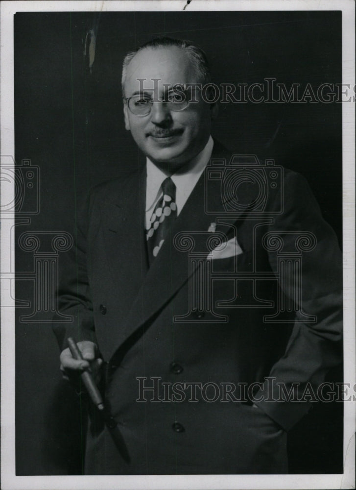 1955 Perry P Burnstine Detroit Physician - Historic Images