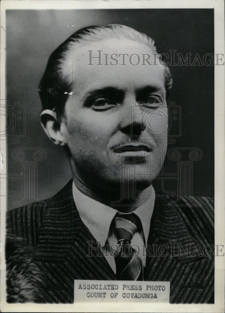 1938 Count Covadonga Alfonso Prince of Astu - Historic Images