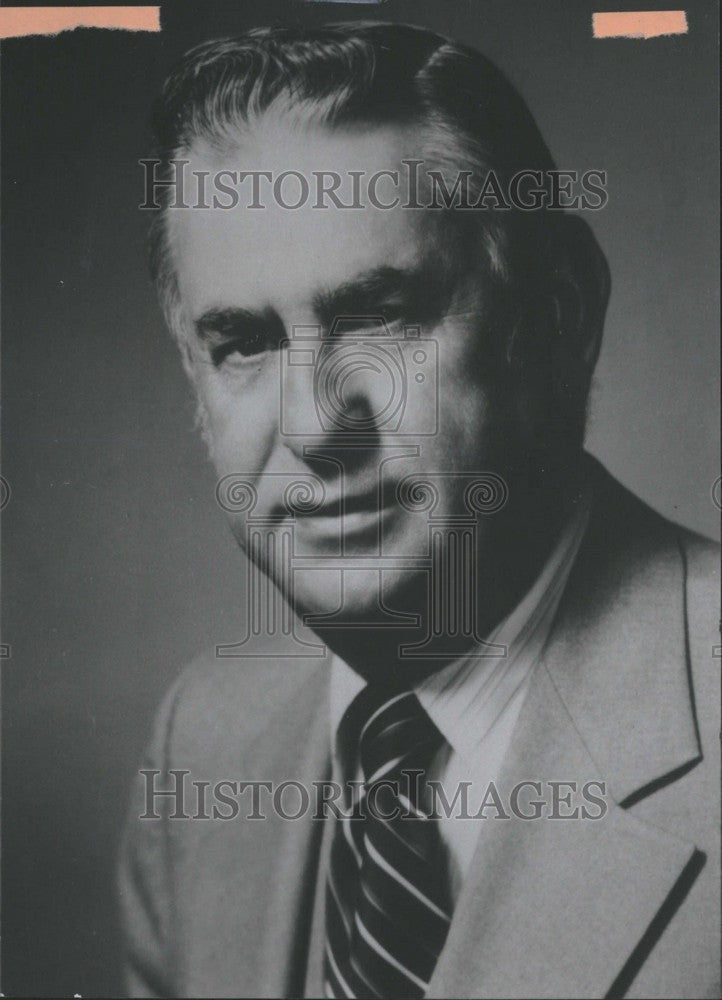 1989 Press Photo Jack Macaulaey Office Supply Business - Historic Images