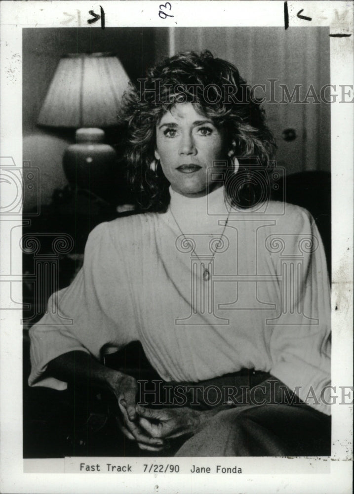 1992 Jane Fonda American actress, writer, p - Historic Images