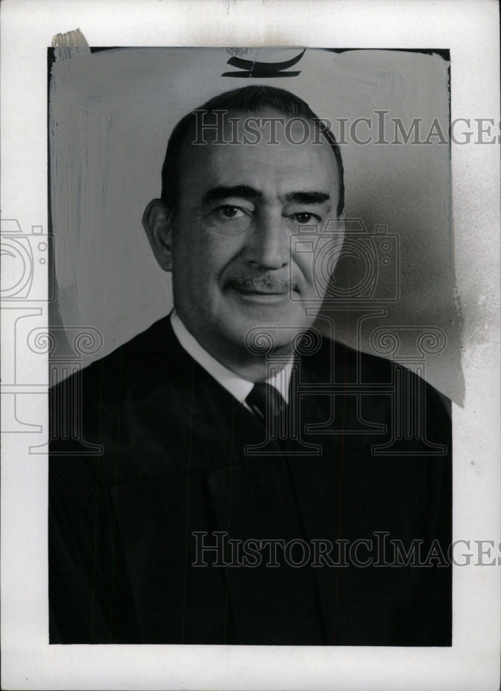 1972 Press Photo Francis Castellucci Macomb Co judge- RSA04609 - Historic Images