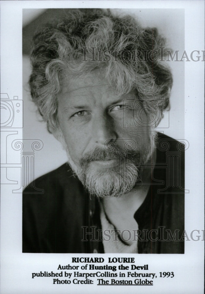 1993 Press Photo Richard Lourie Author Writer - Historic Images