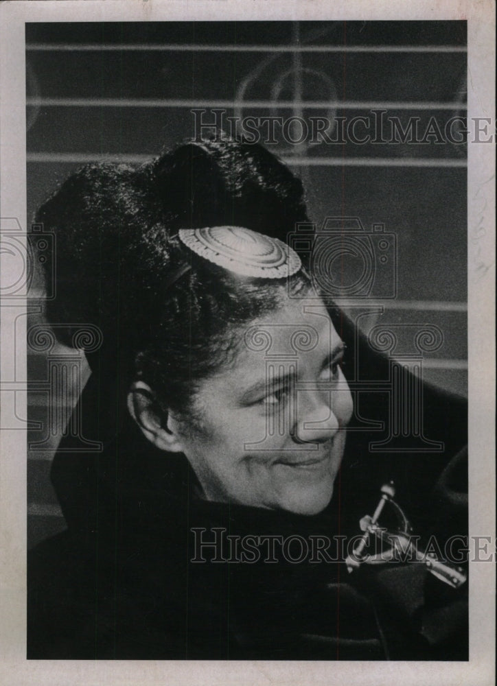 1968 Dorothy Maynor Address teachers Cloths-Historic Images