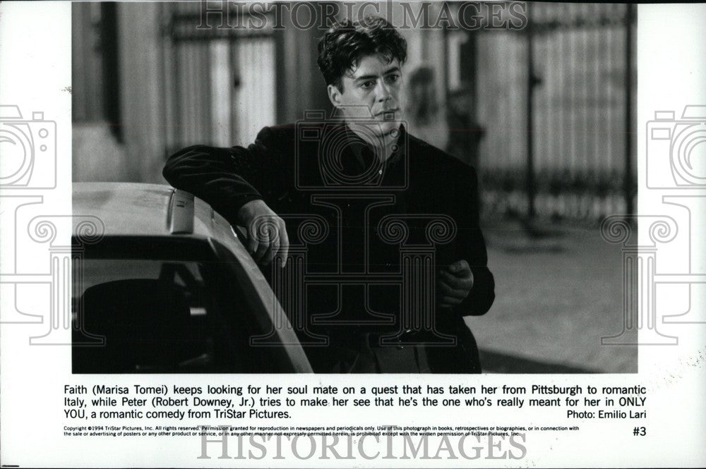 1994 Press Photo Robert Downey Jr. American Film Actor- RSA05223 - Historic Images