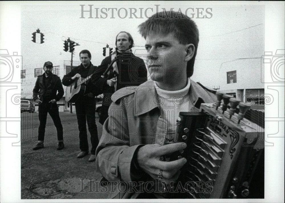 1994 Press Photo Steve Riley and the Mamou Playboys Caj - Historic Images