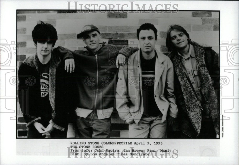 1995 English Alternative Rock Band The Roll - Historic Images