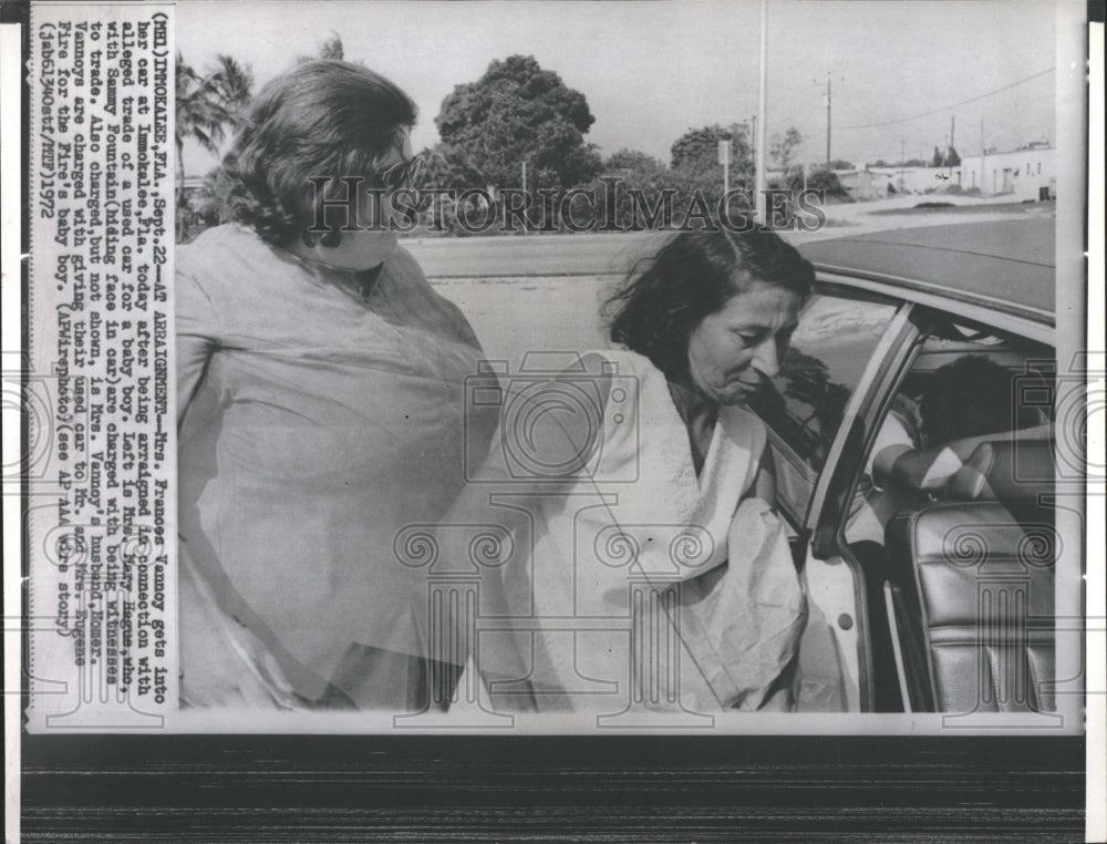 1972 Frances Vannoy Car Immokalee Baby Boy-Historic Images