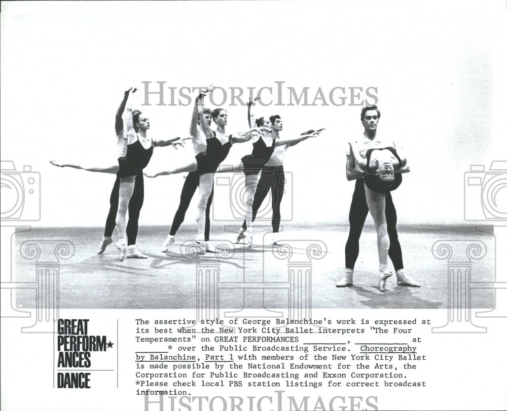 1977 George BalachineNew York City Ballet F - Historic Images