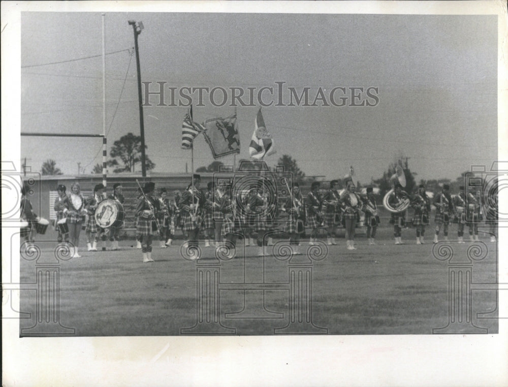 1971 Dunedin Highlander Band St. Andrews So - Historic Images