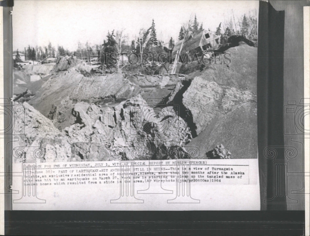 1964 Damage Two Months After Earthquake In - Historic Images