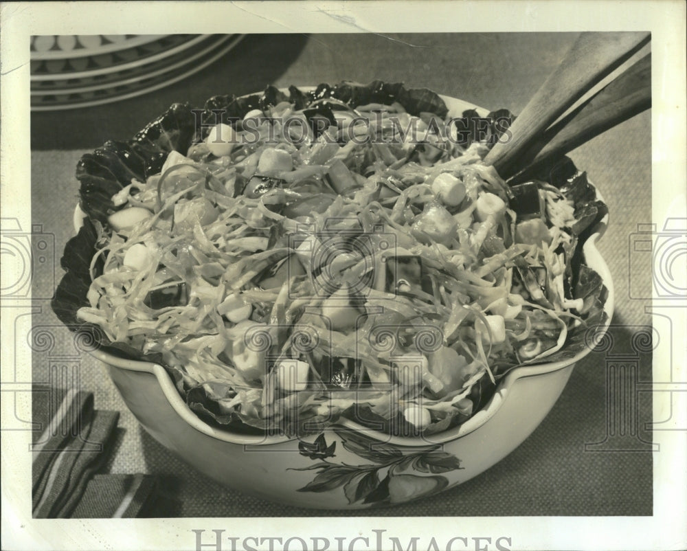 1979 coleslaw ideal salad summer meals picn - Historic Images