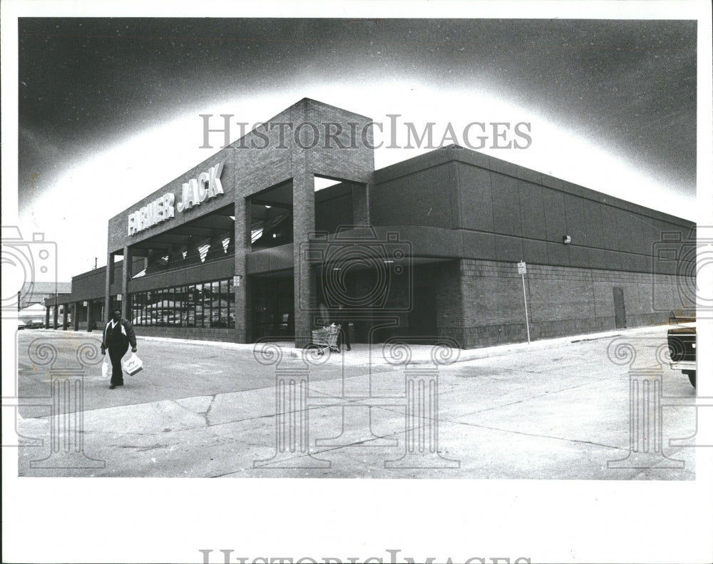 1985 Farmer Jacks New Super market Mile Liv - Historic Images