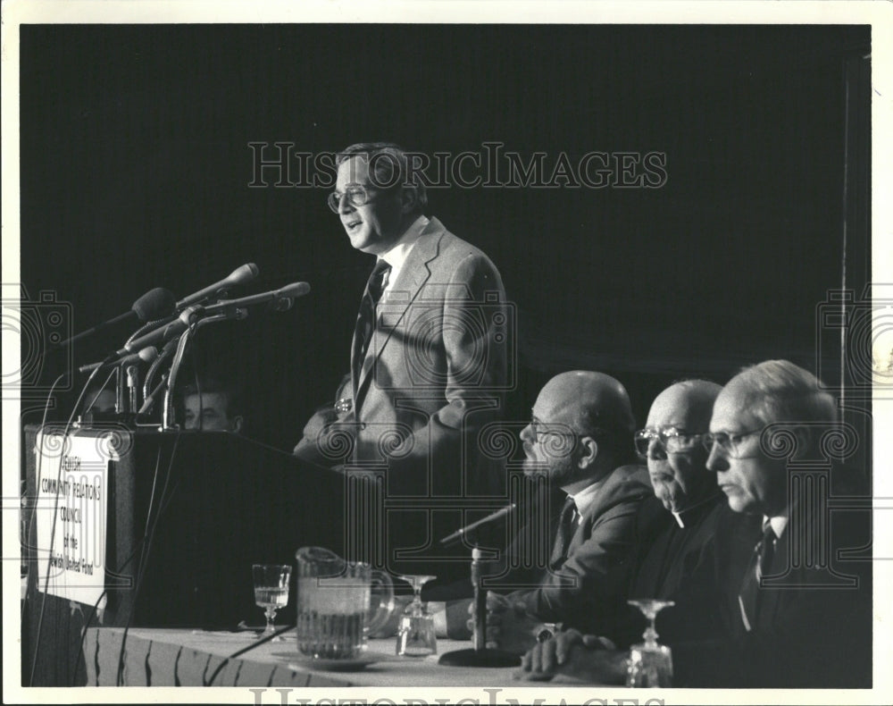 1987 Richard Wexler Jewish United Fund pres - Historic Images