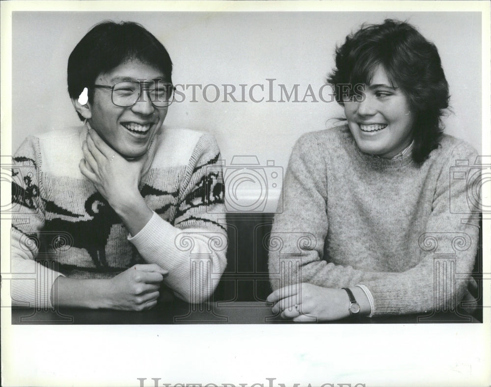 1984 Wheaton Coll Health Committee Members - Historic Images