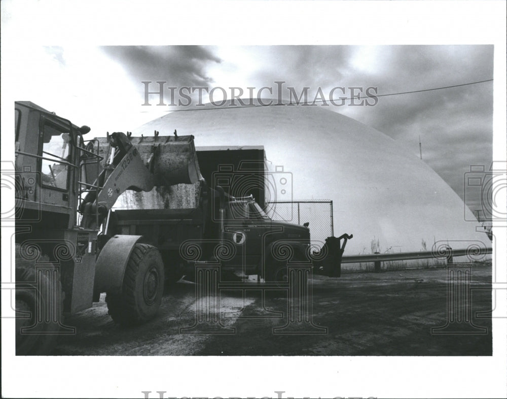 1990 Salt Done At Macon&#39;s County Service Ya - Historic Images