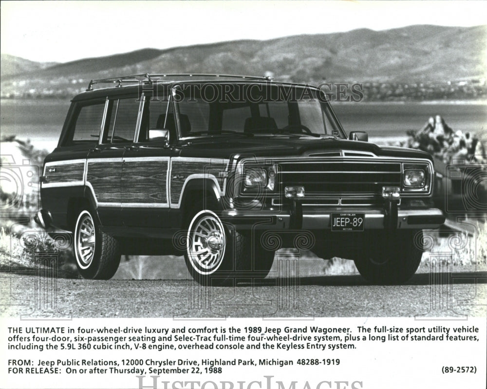 1989 1989 Jeep Grand Wagoneer - Historic Images