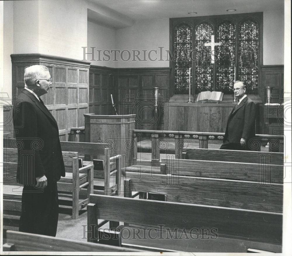 1959 Press Photo Arthur Dole Jr. Ralph M. Hueston Wesle- RSA07233 - Historic Images