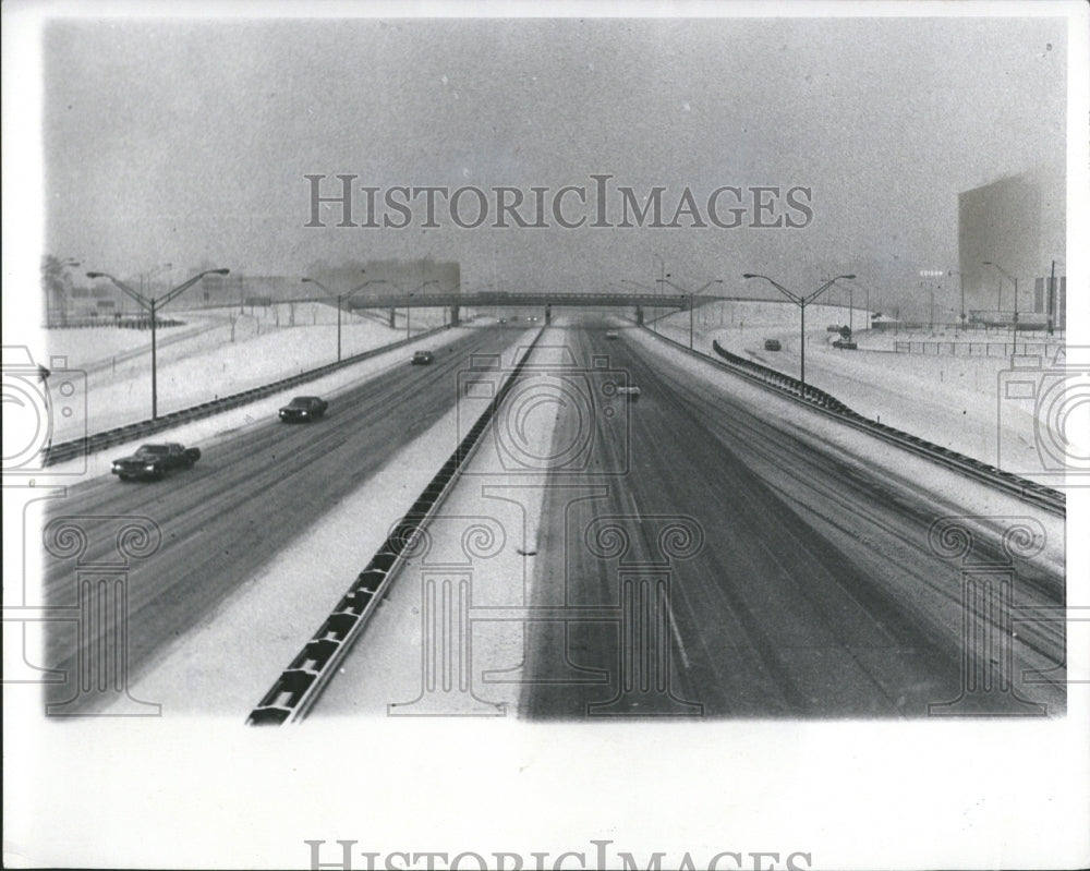 1973 Press Photo Oladwell Storms Detroit- RSA07297 - Historic Images