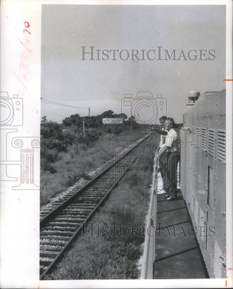 1972 Press Photo Joel Wilcox Manatee County Commissione- RSA07537 - Historic Images