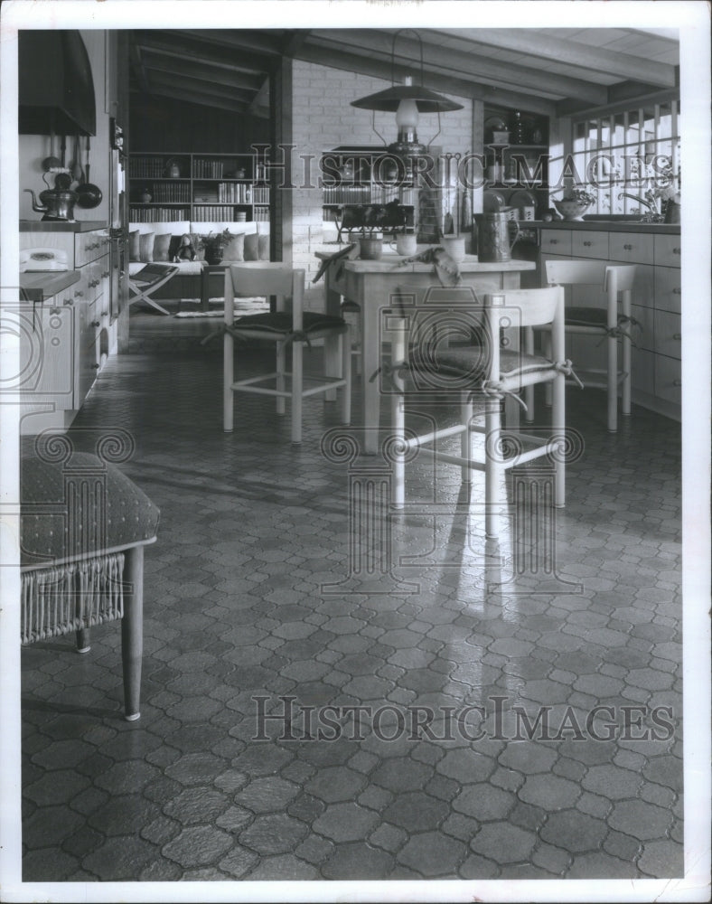 1969 Sheet Vinyl Floors are Most Practical-Historic Images