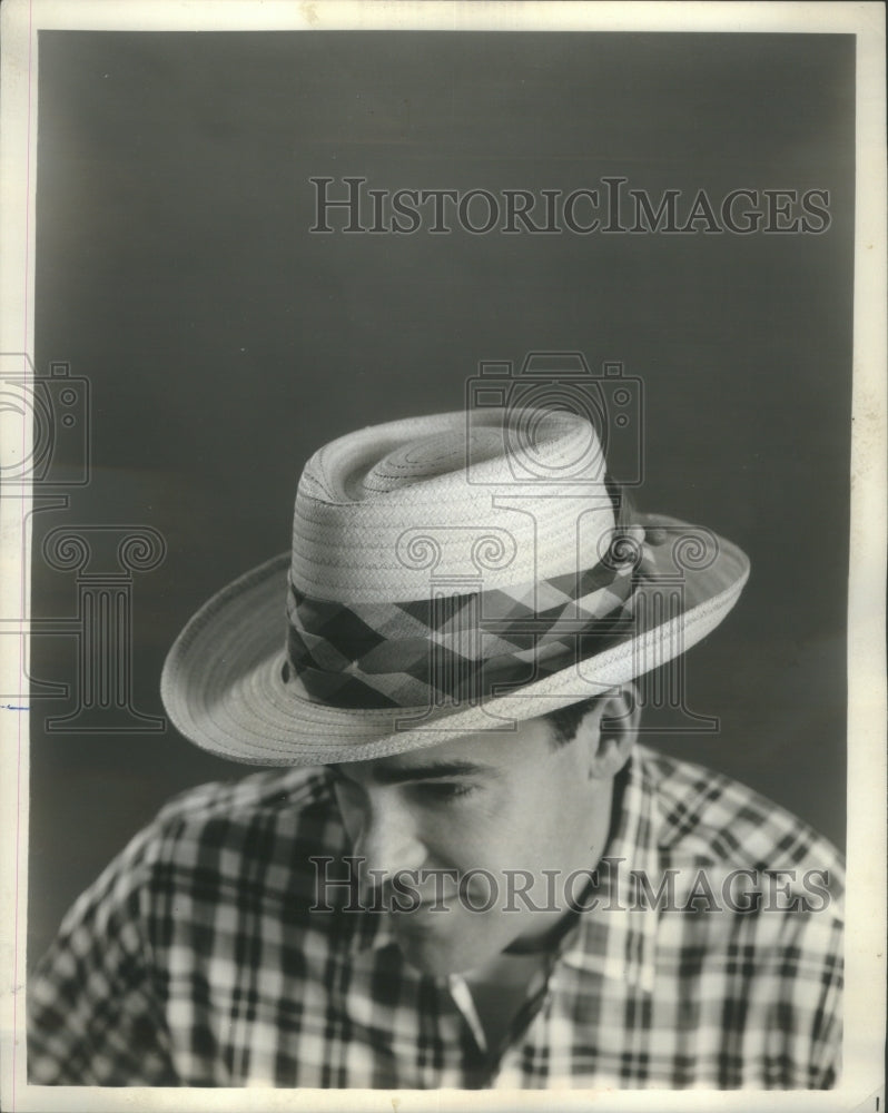 1964 Dobbs Newport Peanut Straw Made Hats - Historic Images